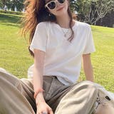 ホワイト | Tシャツ カットソー 半袖 | shoppinggo