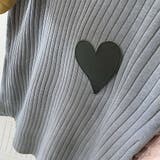 リブニットスカート ハート スリット入り | shoppinggo | 詳細画像8