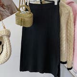 リブニットスカート ハート スリット入り | shoppinggo | 詳細画像15