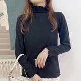 ブラック | Ｔシャツ レディース 長袖 | shoppinggo