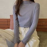 パープル | Ｔシャツ レディース 長袖 | shoppinggo
