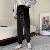 Bタイプブラック | 裏起毛 パンツ ワイドパンツ | shoppinggo