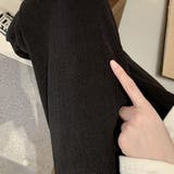 レディースワイドパンツ 裏起毛パンツ 美脚効果 | shoppinggo | 詳細画像7 