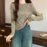 Ｔシャツ レディース 丸首 | shoppinggo | 詳細画像8 