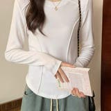 Ｔシャツ レディース 丸首 | shoppinggo | 詳細画像11 