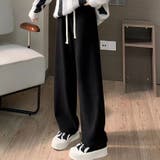 裏起毛パンツ ワイドパンツ ジョガーパンツ | shoppinggo | 詳細画像10 