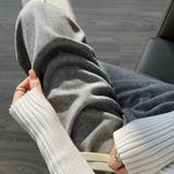 裏起毛パンツ ワイドパンツ ジョガーパンツ | shoppinggo | 詳細画像12 