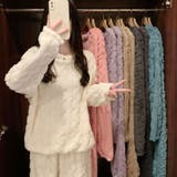 部屋着パジャマ ルームウェアレディース もこもこ | shoppinggo | 詳細画像6 