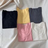 サマーニットショート丈 トップス スクエアネック | shoppinggo | 詳細画像49 