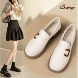 ローファーパンプス レディース 厚底 | shoppinggo | 詳細画像1 