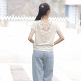 夏新作 サマーニット 背中レース付き | shoppinggo | 詳細画像20 
