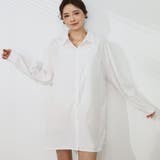白ブラウス シャツ レディースロングシャツ | shoppinggo | 詳細画像14