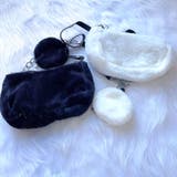 ポーチ付き ファーバッグ 2点セット | shoppinggo | 詳細画像4 