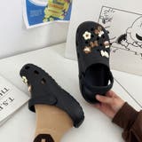 厚底サンダル アクセサー付き レディース | shoppinggo | 詳細画像10