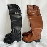 ロングブーツ 裏起毛 ニーハイブーツ | shoppinggo | 詳細画像9