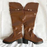 ロングブーツ 裏起毛 ニーハイブーツ | shoppinggo | 詳細画像15