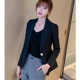 ブラック | テーラードジャケット レディース コート | shoppinggo