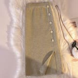 スリット入り ニットスカート レディース | shoppinggo | 詳細画像5 