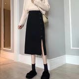 スリット入り ニットスカート レディース | shoppinggo | 詳細画像13 