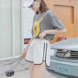 ショートパンツレディース ストライプス ショーツ | shoppinggo | 詳細画像10