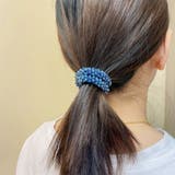 ブルー | ヘアゴム キラキラ ヘアアクセサリー | shoppinggo
