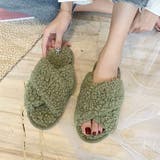 グリーン | サンダル レディース クロス | shoppinggo