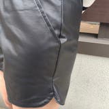 ボードショートパンツ レディース フェイクレザーショートパンツ | shoppinggo | 詳細画像6