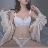 ホワイト | ブラジャー ショーツ セット | shoppinggo