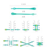 靴紐 結ばない 靴ひも12本セット | shoppinggo | 詳細画像3