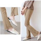 レギンスパンツ レディース フレアリブパンツ | shoppinggo | 詳細画像17