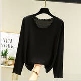 VネックＴシャツ レディーストップス | shoppinggo | 詳細画像12 