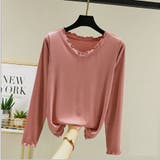 VネックＴシャツ レディーストップス | shoppinggo | 詳細画像13 