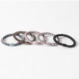 ヘアゴム バイカラー おしゃれ ヘアアクセサリー 結び シンプル 髪留め | shoppinggo | 詳細画像7