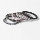 ヘアゴム バイカラー おしゃれ ヘアアクセサリー 結び シンプル 髪留め | shoppinggo | 詳細画像8