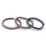 ヘアゴム バイカラー おしゃれ ヘアアクセサリー 結び シンプル 髪留め | shoppinggo | 詳細画像9