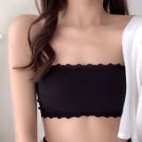 ブラック | 韓国ファッション 夏服 ブラトップ | shoppinggo