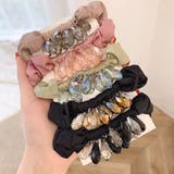 シュシュ キラキラヘアゴム ヘアアレンジ | shoppinggo | 詳細画像5
