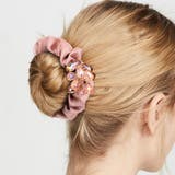 ピンク | シュシュ キラキラヘアゴム ヘアアレンジ | shoppinggo