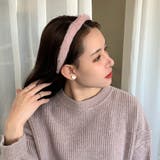 ピンク | ふわふわ カチューシャ ファー ヘアバンド | shoppinggo