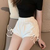 スウェットショートパンツ レディース サイドシャーリング | shoppinggo | 詳細画像8