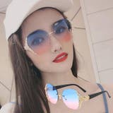 ブルーピンク | サングラス レディース UVカット | shoppinggo