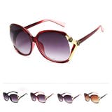 レッド | サングラス レディース UVカット | shoppinggo