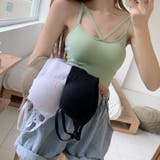 夏服 カップ付きキャミソール キャミタンクトップ | shoppinggo | 詳細画像7