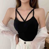 夏服 カップ付きキャミソール キャミタンクトップ | shoppinggo | 詳細画像11