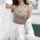 夏服 カップ付きキャミソール キャミタンクトップ | shoppinggo | 詳細画像13