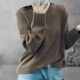 キャメル | ニット トップス レディース | shoppinggo