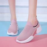 ピンク | メッシュスニーカーレディース 運動靴 カジュアル | shoppinggo