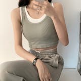 韓国ファッション 夏新作 タンクトップ | shoppinggo | 詳細画像7