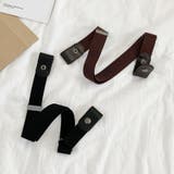 ゴムベルト ノーバックルベルト スレンダーベルト | shoppinggo | 詳細画像3