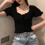 韓国ファッション 夏新作 サマーニットトップス | shoppinggo | 詳細画像16